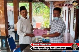 RESMI MENDAFTAR, BAPAK SUPRIYANA MAJU PEMILIHAN LURAH